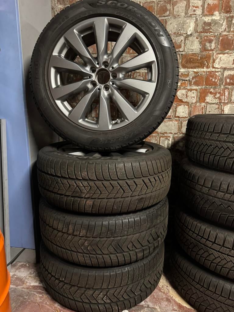 Kit hiver mercedes GLC 235/55 R19 /Run On Flat, Pneus et Jantes, Pneus hiver, Véhicule tout-terrain, 19 pouces