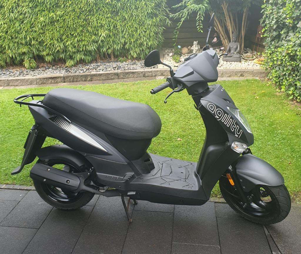 Scooter Kymco agility B-klasse, Fietsen en Brommers, Ophalen, Klasse B (45 km/u), Zo goed als nieuw, Agility