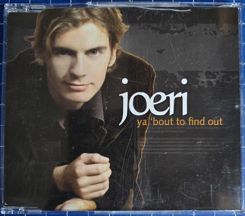 cd single Joeri - Ya 'bout to find out, Ophalen of Verzenden, Gebruikt