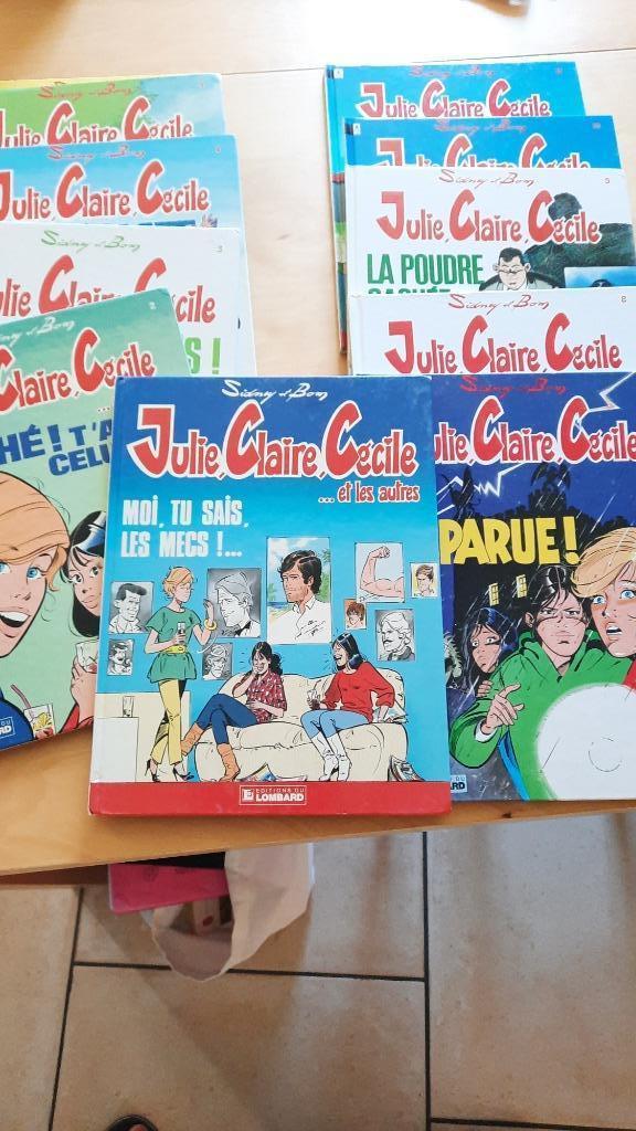 BD Julie Claire Cecile tomes 1 à 11, EO, Livres, Enlèvement ou Envoi