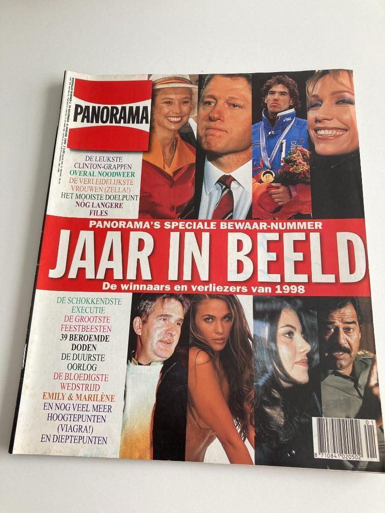 Panorama nr 1 1999 : Jaar in beeld, rages 1998, Van Driel,, Verzamelen, Ophalen of Verzenden, 1980 tot heden, Tijdschrift