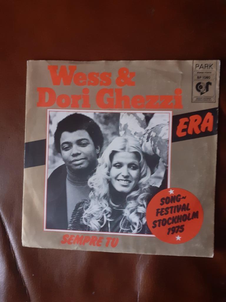 45T Wess & Dori Ghezzi : Era (eurovision 75), Cd's en Dvd's, Vinyl Singles, Ophalen of Verzenden