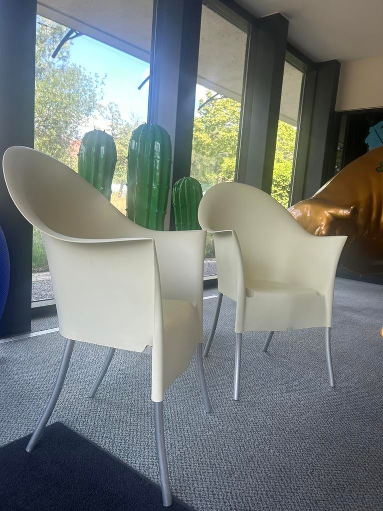 Designstoel „Lord Yo” — Philippe Starck x Driade, Ophalen of Verzenden, Zo goed als nieuw, Grijs