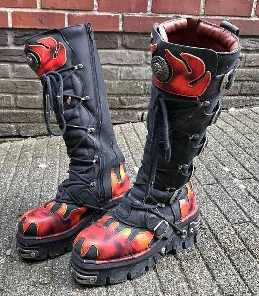 2 paires de New Rock pointure 43, Bottes, New Rock, Enlèvement, Porté