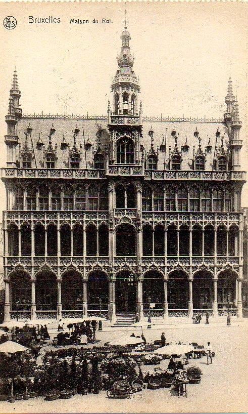Brussel 2 postkaarten, Verzamelen, Ophalen of Verzenden