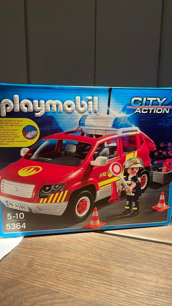 Pompiers Playmobil, Enlèvement ou Envoi, Comme neuf