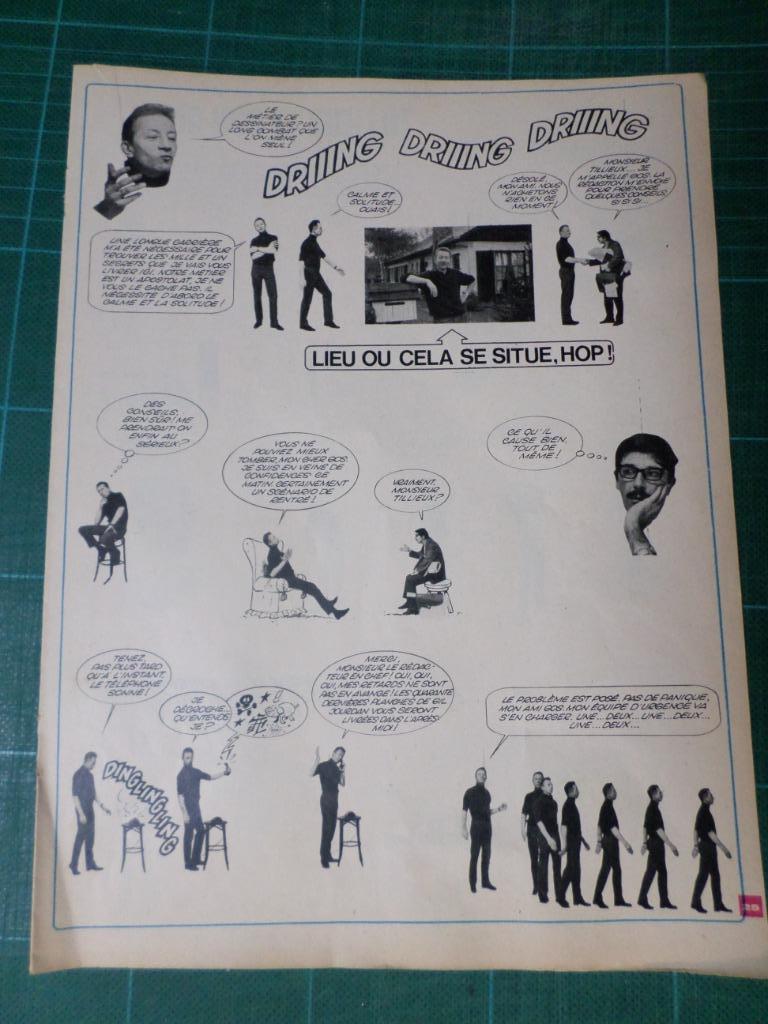 Maurice Tillieux & Gos - récit photo-dessin - 1971, Enlèvement ou Envoi, Autres personnages, Utilisé, Autres types