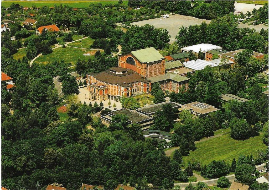 Duitsland Bayreuth Richard Wagner Festspielhaus, Envoi, Allemagne