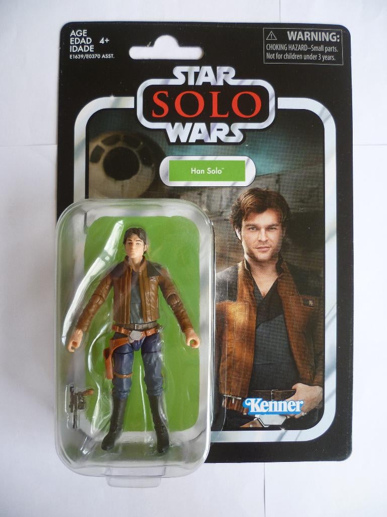 STARWARS VINTAGE COLLECTION SOLO VC124"HAN SOLO"UIT 2018, Ophalen of Verzenden, Zo goed als nieuw, Actiefiguurtje