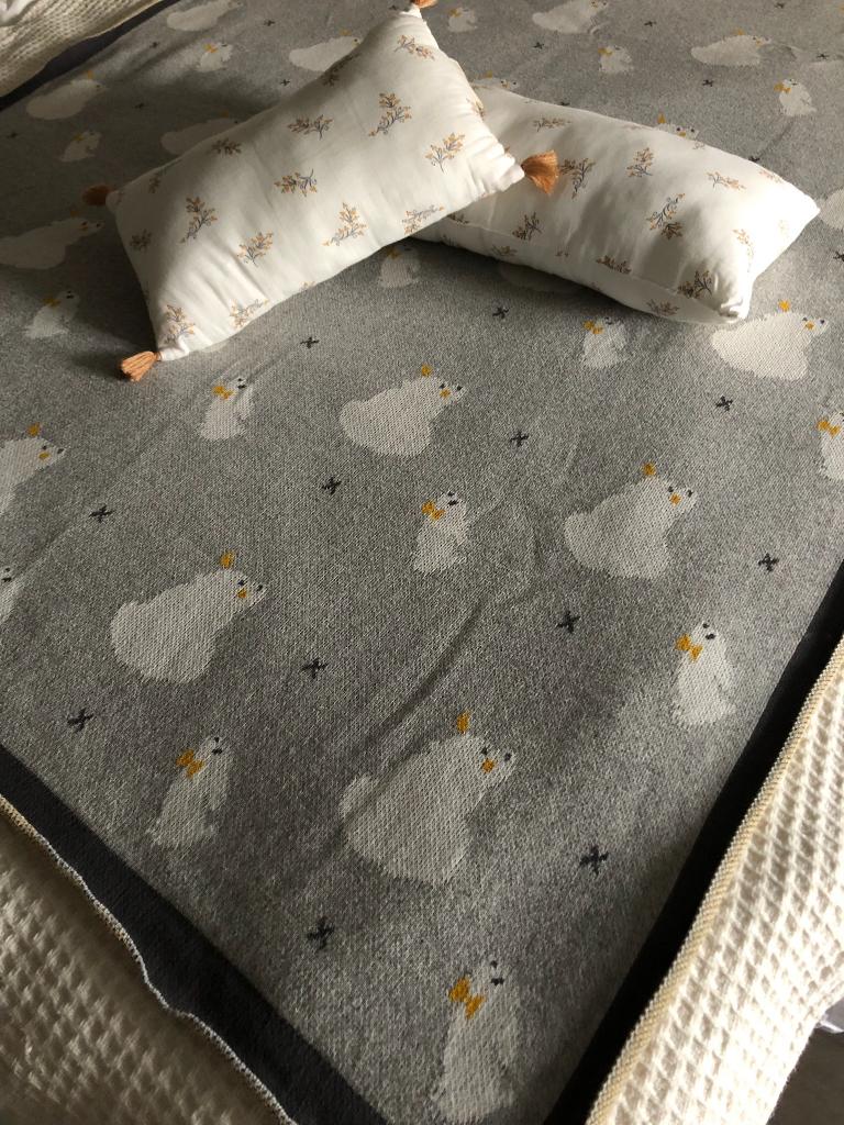 Noukies deken Nobodinoz kussens organic cotton Nieuw, Enfants & Bébés, Chambre d'enfant | Aménagement & Décoration, Enlèvement ou Envoi