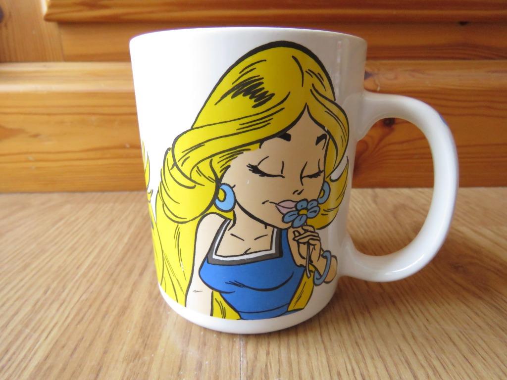 mug tasse Falbala parc Astérix 1999, Enlèvement ou Envoi, Utilisé, Tasse(s) et/ou soucoupe(s)