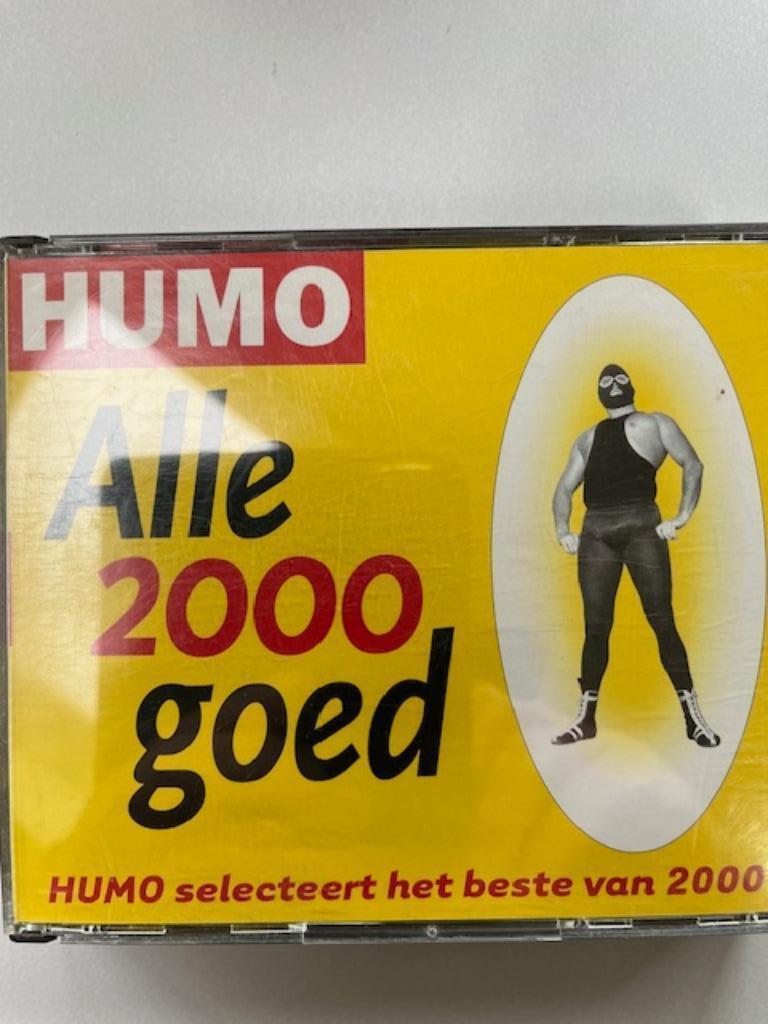 2 cd Humo - Alle 2000 goed, Ophalen of Verzenden, Zo goed als nieuw