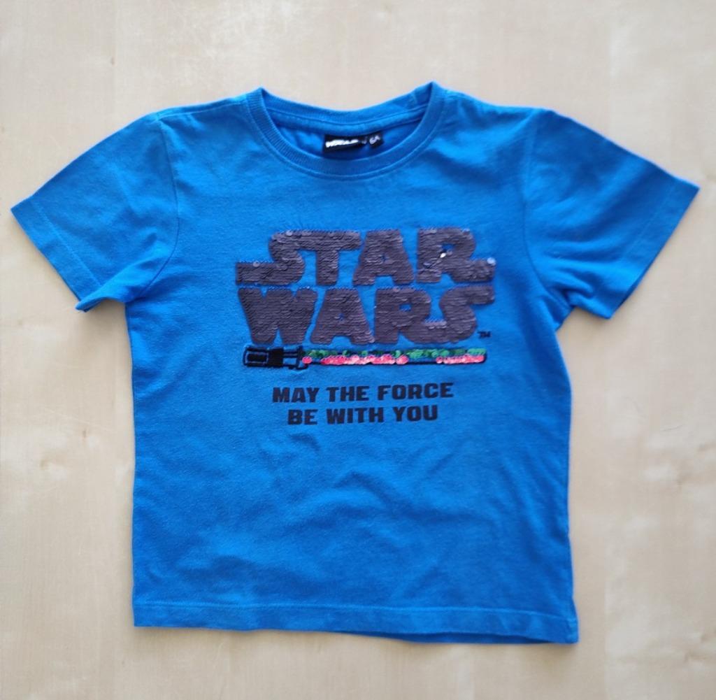 Blauwe t-shirt star wars, maat 116, Enfants & Bébés, Vêtements enfant | Taille 116, Utilisé, Garçon, Chemise ou À manches longues