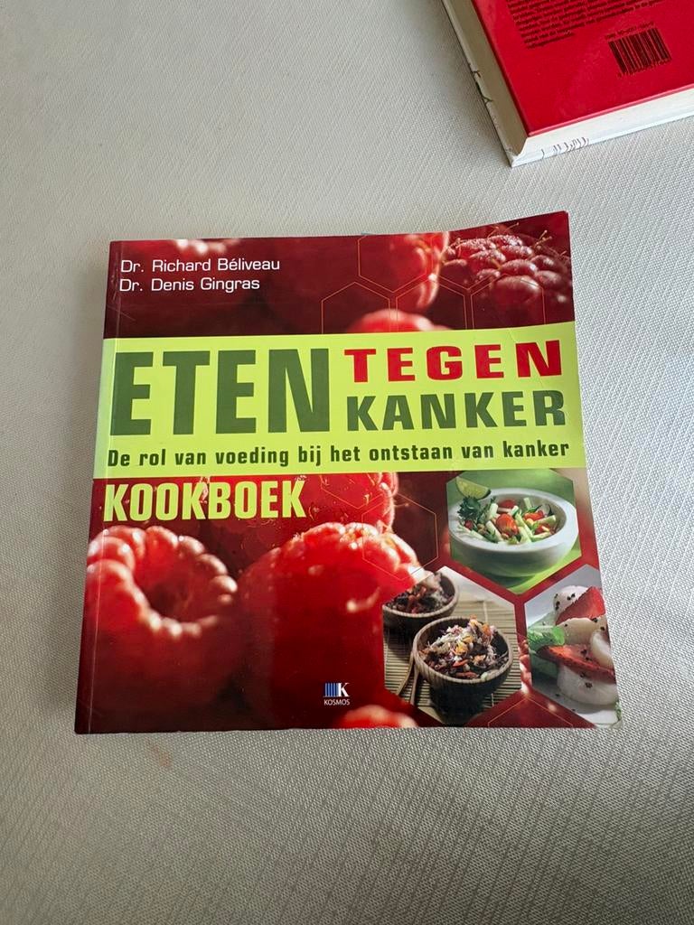 R. Béliveau - Eten tegen kanker kookboek, Ophalen of Verzenden, R. Béliveau; D. Gingras