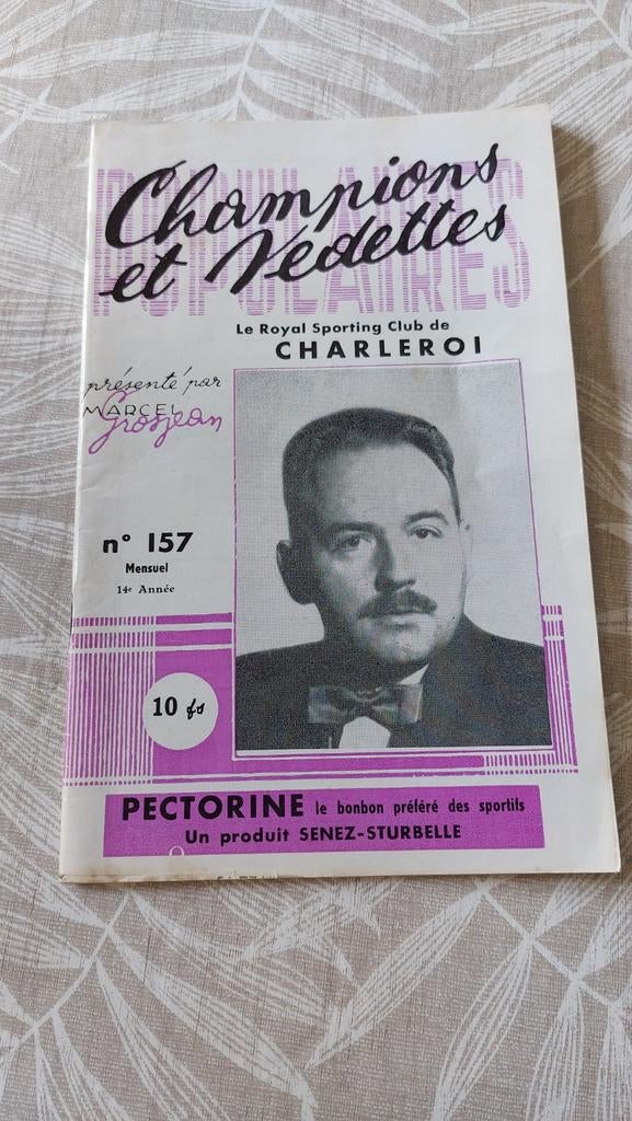 Champions et vedettes - Le Royal Sportif Club de Charleroi, Enlèvement ou Envoi