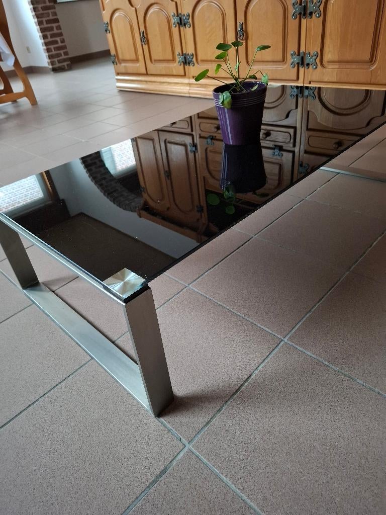 table basse, 100 à 150 cm, Moins de 50 cm, Verre, Enlèvement