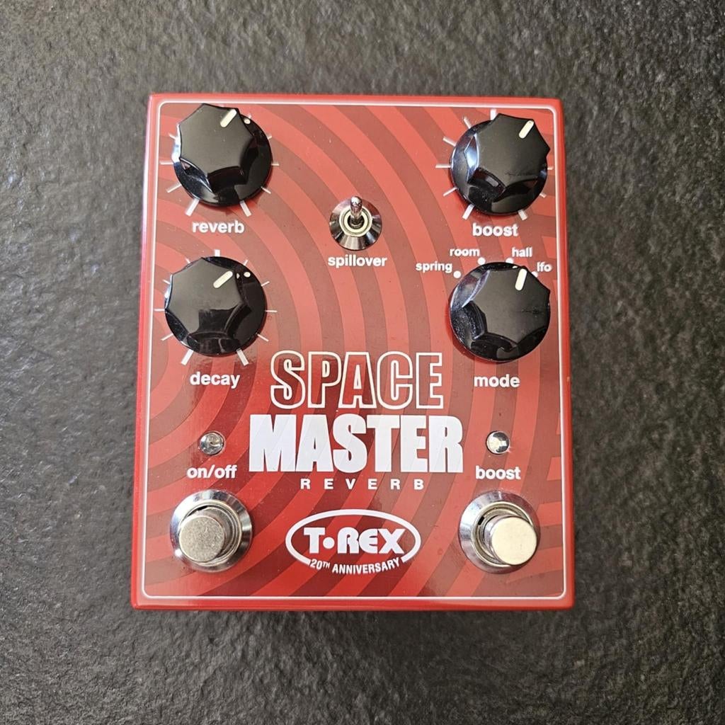 T-REX Space Master - stereo reverb + boost, Enlèvement ou Envoi, Utilisé, Reverb