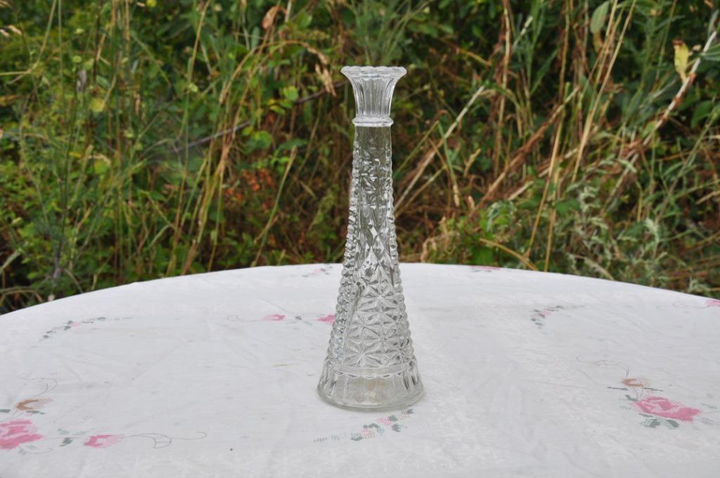 bougeoir en verre moulé, Enlèvement ou Envoi, Verre