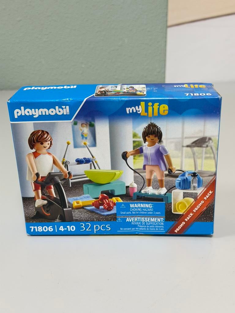 set d'entraînement physique PLAYMOBIL My Life PROMO 71806, Enlèvement ou Envoi, Neuf, Ensemble complet
