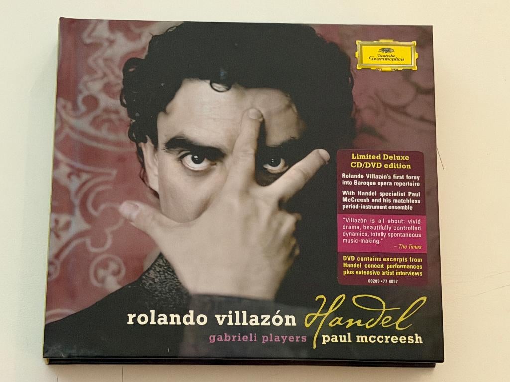 Rolando Villazón, Gabrieli Players, Paul McCreesh – Handel, Ophalen of Verzenden, Gebruikt, Boxset