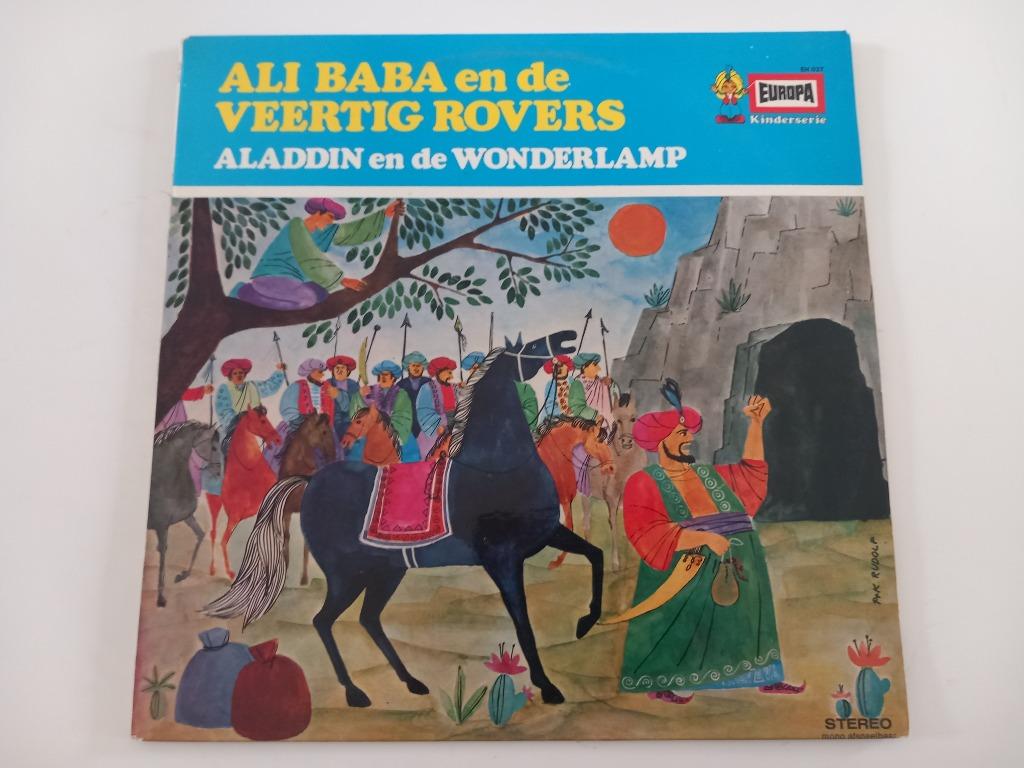 Vinyle LP Ali Baba and 40 Robbers Story Fairy Tale, Enlèvement ou Envoi, Fable ou Conte (de fées)