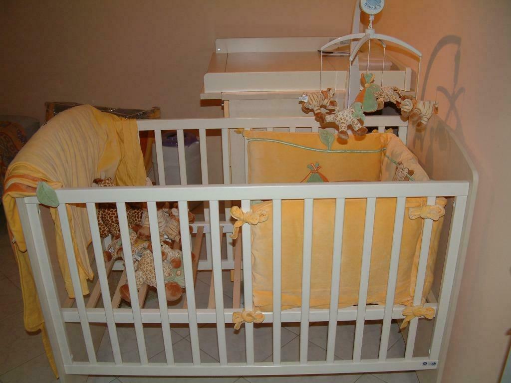 sauthon lit cage barreau non transformable, Enlèvement, Utilisé, Autres types