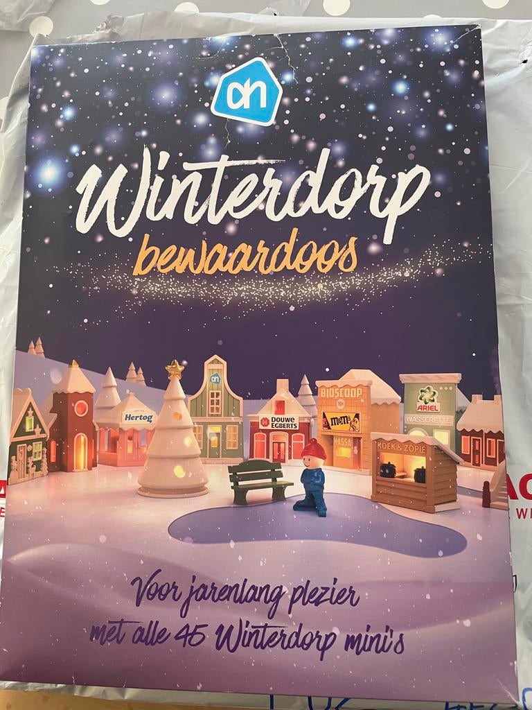 Albert Heijn E mini s volledige set huisjes met verlichting, Albert Heijn, Envoi