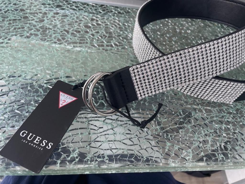 Guess zwarte strass riem NIEUW, Vêtements | Femmes, Guess, Enlèvement ou Envoi, Neuf, Noir