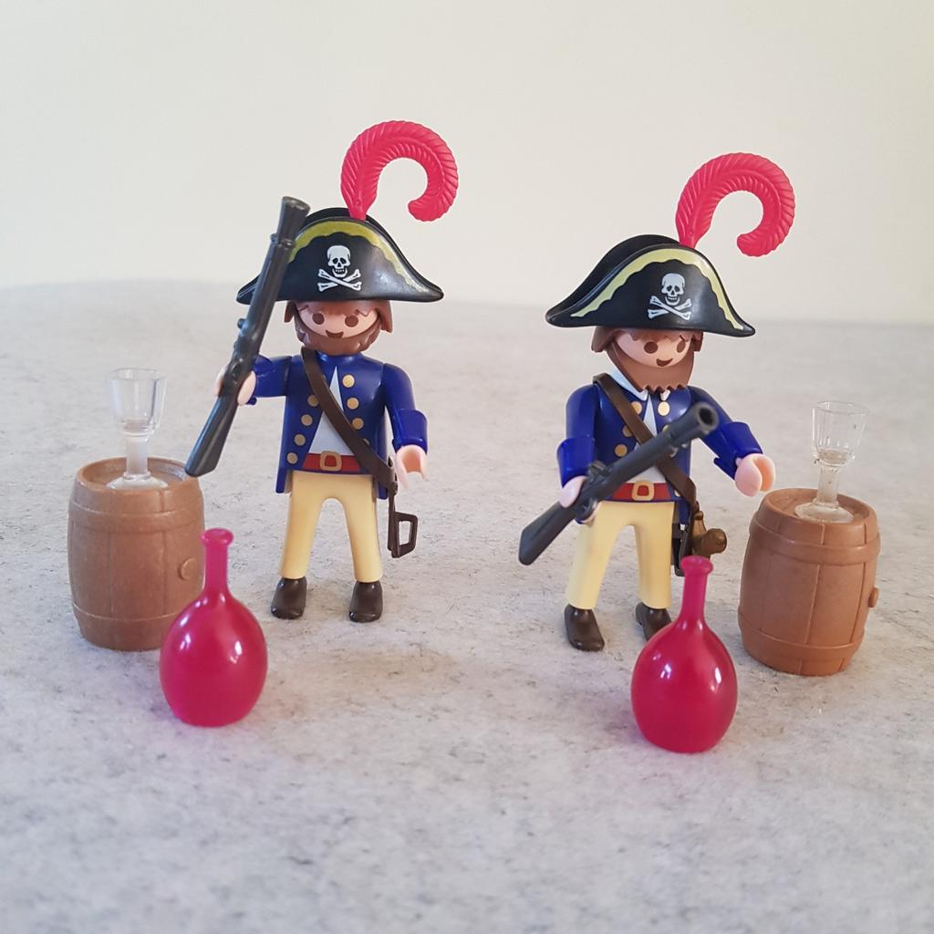 Playmobil 3791 2 piraten, Verzenden, Zo goed als nieuw