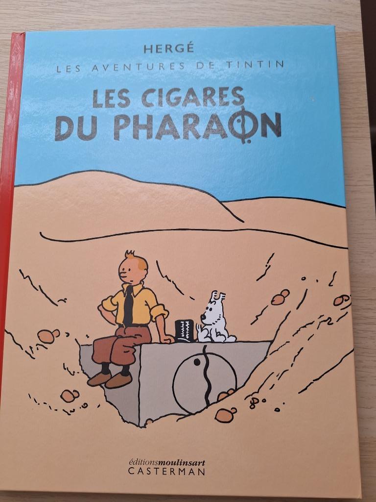 Tintin Les Cigares du Pharaon numéroté., Neuf, Une BD, Enlèvement, Hergé.
