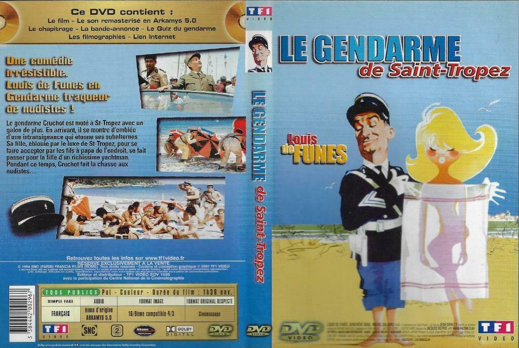 Le DVD Le gendarme de Saint-Tropez – TF1 Vidéo, Vanaf 9 jaar, Ophalen of Verzenden, Romantische komedie