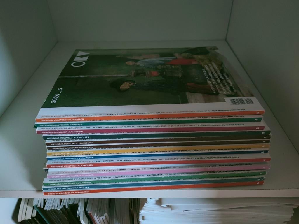 OKV tijdschriften en andere kunsttijdschriften, Ophalen of Verzenden, Zo goed als nieuw