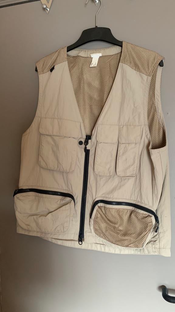 Veste saharienne homme taille M, Comme neuf, Taille 48/50 (M), Beige, HetM