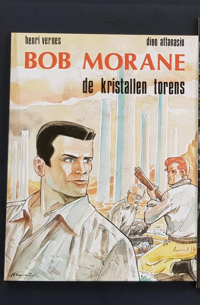 Strip Bob Morane De Vlijt Vernes-Attanasio, Boeken, Ophalen, Vernes Attanasio, Eén stripboek, Zo goed als nieuw