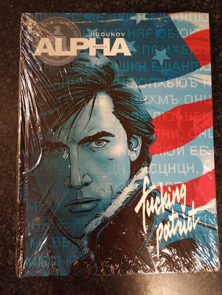 Alpha 12 fucking patriot Jigounov EO neuf sous blister, Livres, Neuf, Enlèvement ou Envoi, Une BD, Jigounov/Mythic