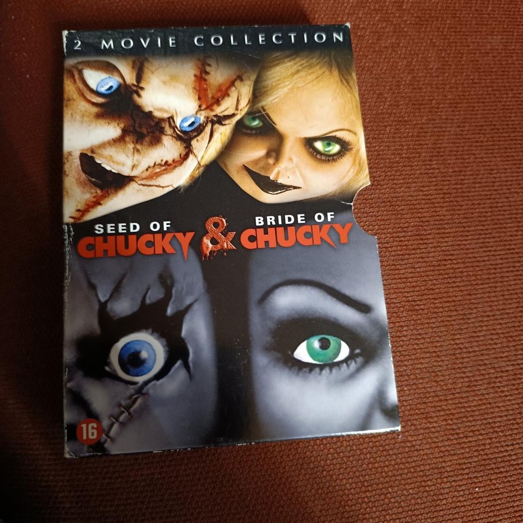 2 dvd seed of Chucky & bride of chucky, Cd's en Dvd's, Ophalen of Verzenden