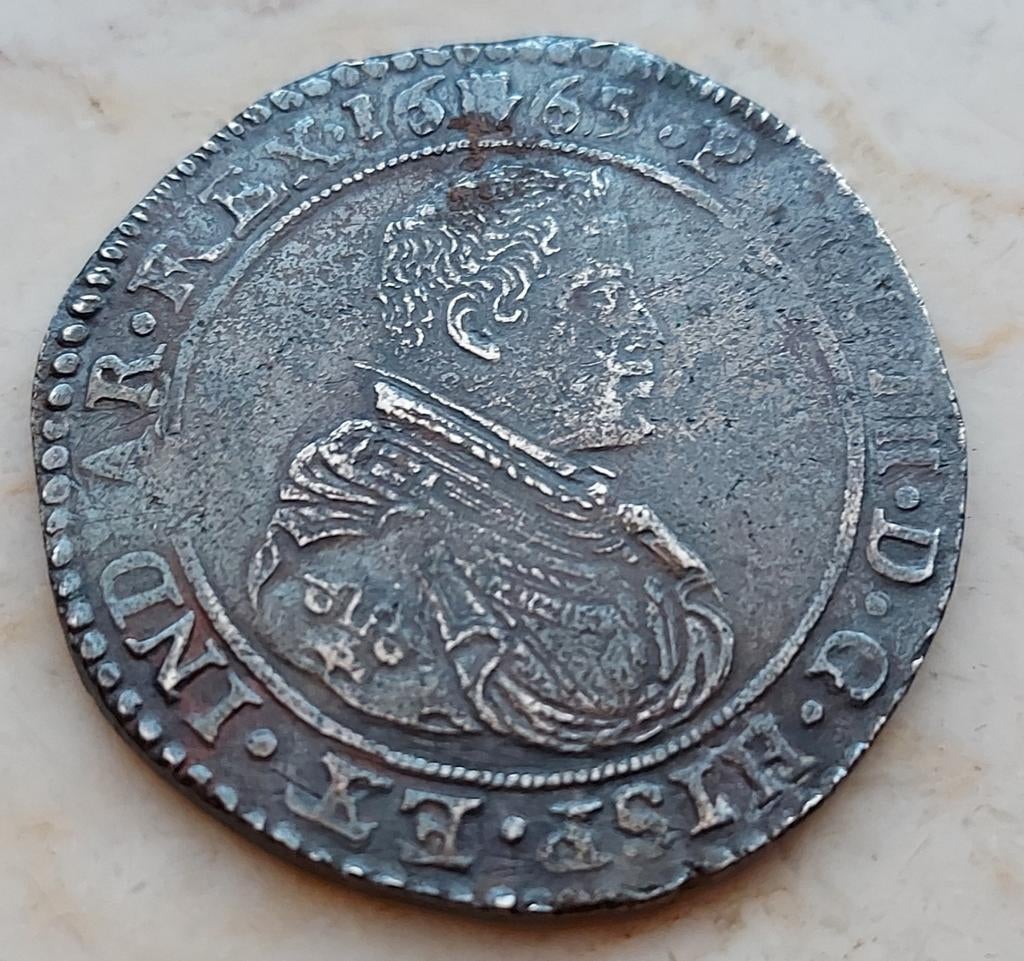 Ducaton 1665 Philips IIII (Antwerpen) Mooi exemplaar !!, Postzegels en Munten, Zilver, Ophalen of Verzenden, Losse munt, Zilver