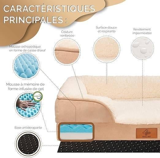 hondenbed | orthopedisch traagschuim | GRATIS LEVERING, Animaux & Accessoires, Paniers pour chiens, Neuf, -, -, Coton