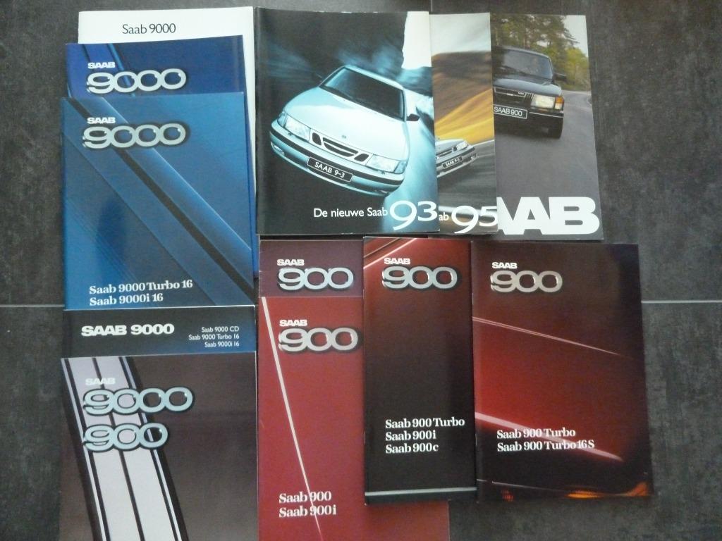 brochures SAAB, Enlèvement ou Envoi, Comme neuf, Autres marques