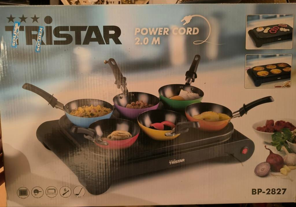 Tristar wokset 6 personen nieuw, Ophalen