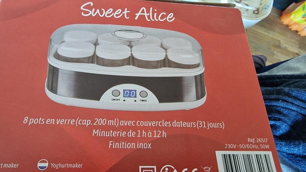 yoghurt maker machine, Ophalen, Nieuw