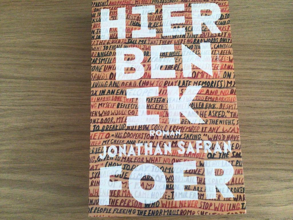 Jonathan Safran Foer - Hier ben ik - prima staat, Livres, Littérature, Comme neuf, Enlèvement