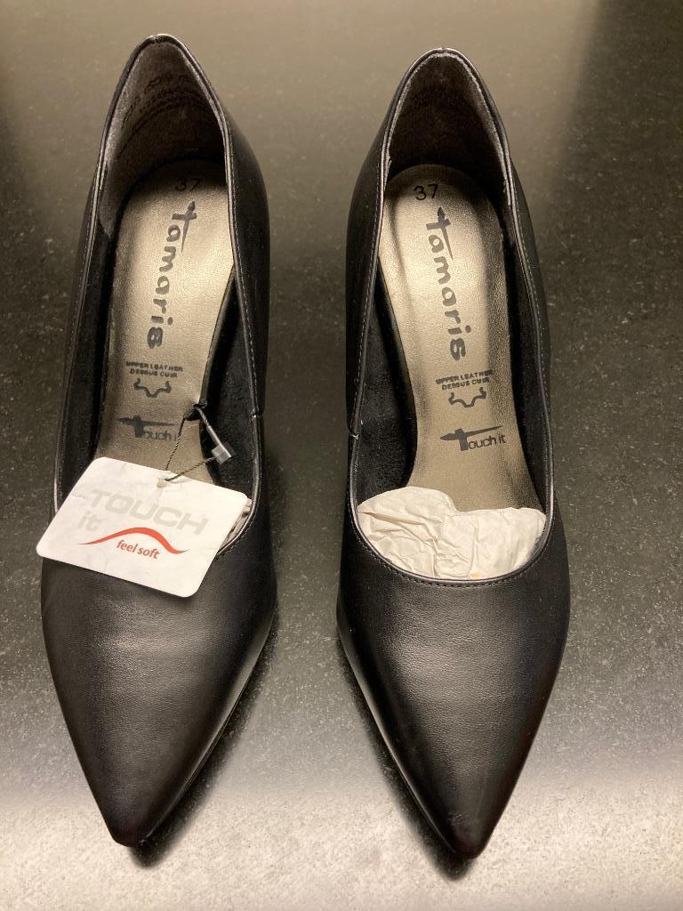 Chaussures à talons escarpins noir Tamaris, Enlèvement ou Envoi, Escarpins, Noir, Neuf