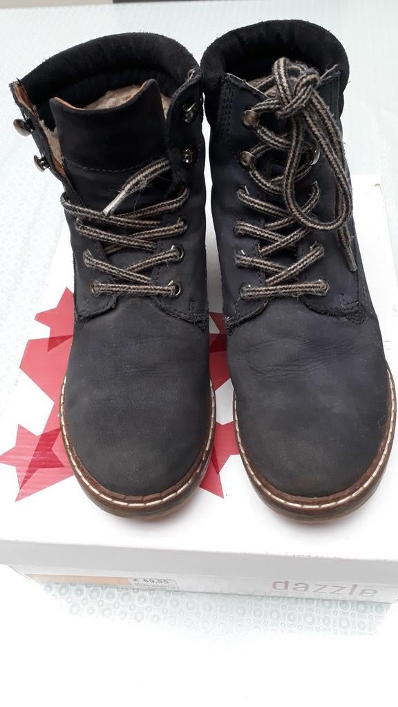 Stevige boots - meisjesbottines met veters, Ophalen of Verzenden, Gebruikt