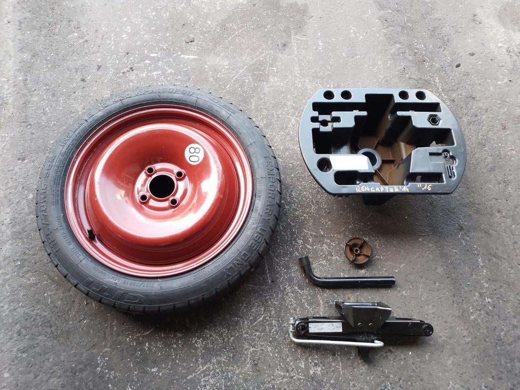 Renault Captur reservewiel kit 16 duim, Renault, ., Nieuw, Ophalen of Verzenden