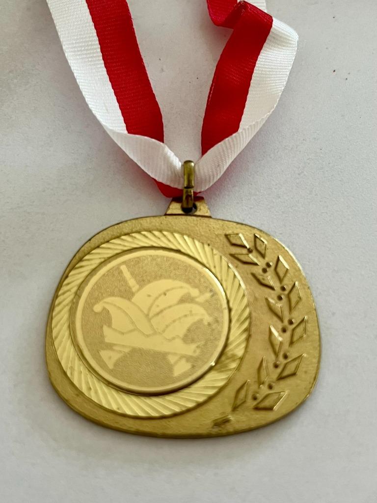 Aalst Oilsjt Carnaval medaille 1987 jeugdprinses Ann Arend, Ophalen