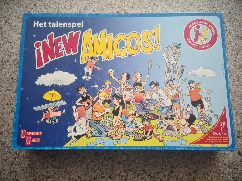 Talenspel ´New Amigos´, Ophalen of Verzenden, Zo goed als nieuw