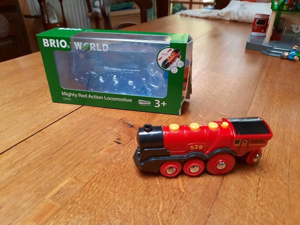 Locomotive pour circuit de train de marque Brio., Enlèvement, Comme neuf, Locomotive, Autres marques