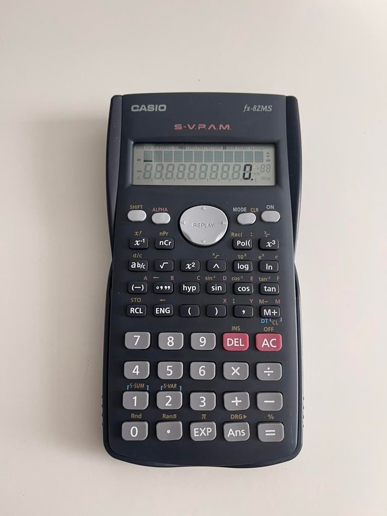 Casio FX 82 MS, Diversen, Rekenmachines, Ophalen, Zo goed als nieuw
