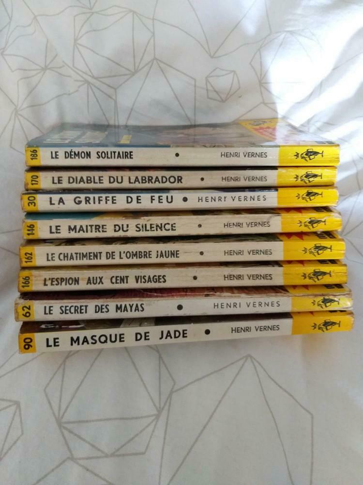 8 livres de Bob Morane, Boeken, Ophalen, Gelezen